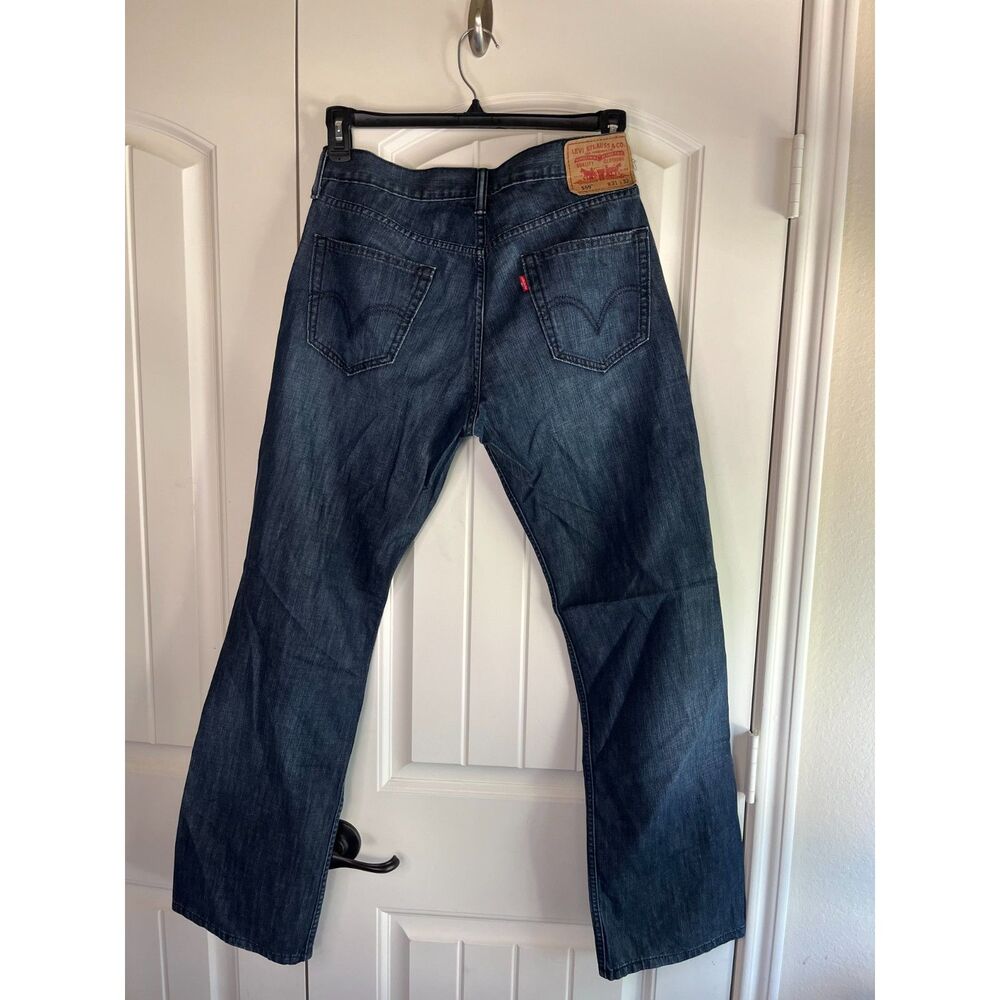 Levi's 559 Relaxed Straight Jeans Men's 31x32 Dark Wash Denim